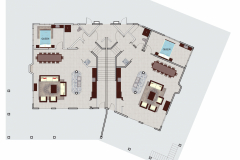 Full Villa Layout - Downstairs