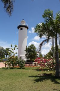 Lighthouse on coast of Puerto Rico