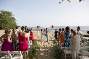 Wedding ceremony on Maria's Beach PR