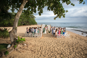 Wedding ceremony at Maria's Beach PR