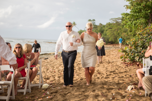 Wedding ceremony at Maria's Beach PR