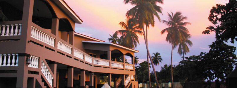 Rear view of Maria's Luxury Vacation Rental in Rincon, PR