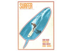Man Surfing on poster