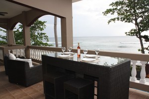 View of ocean at Maria's Villa Rincon, PR