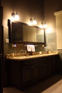 Master bathroom at Maria's Villa, Rincon, PR