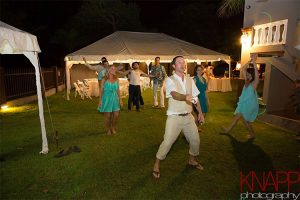 Wedding reception and dancing at Maria Villa PR